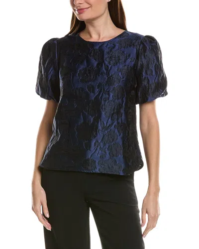 Sara Campbell Sapphire Blouse In Blue