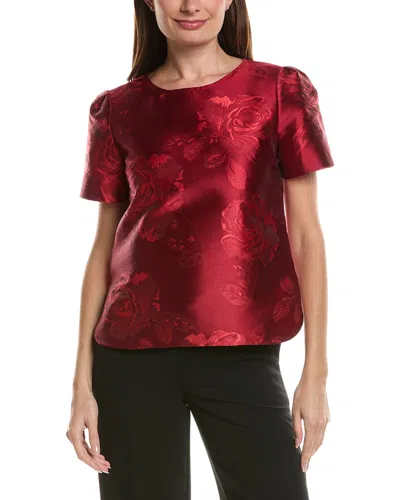 Sara Campbell Sapphire Blouse In Red