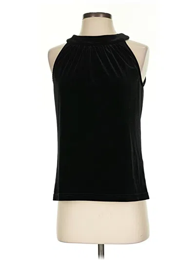 Pre-owned Sara Campbell Sleeveless Blouse In Black
