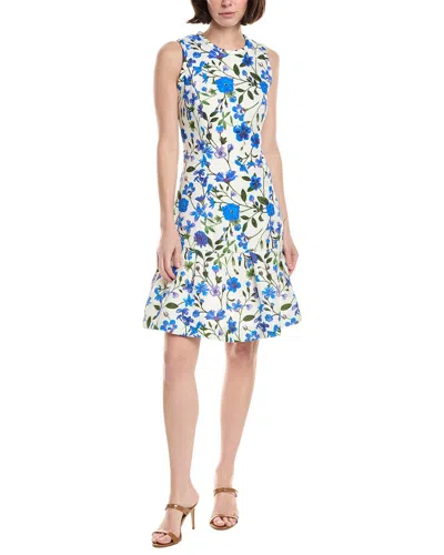 Sara Campbell Sleeveless Floral Dress In Multi