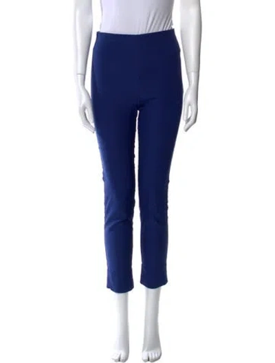 Pre-owned Sara Campbell Straight Leg Pants In Blue