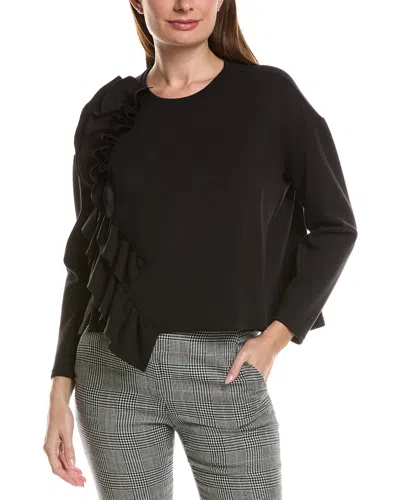 Sara Campbell Whitney Top In Black