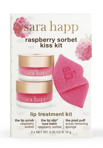 Sara Happ ® Raspberry Sorbet Kiss Kit In Transparent