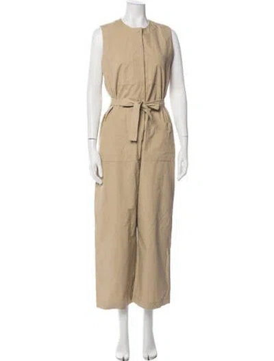 Pre-owned Sara Lanzi Jumpsuit In Neutrals