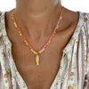 Sara Lashay Beach Bead Necklace