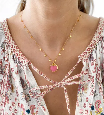 Sara Lashay Cora Pink Necklace