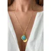 Sara Lashay Double Coin Necklace