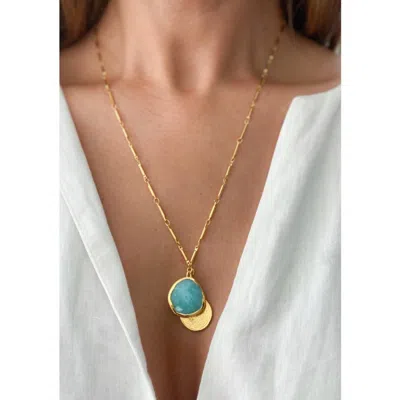 Sara Lashay Double Coin Necklace