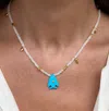 Sara Lashay Emma Blue Necklace