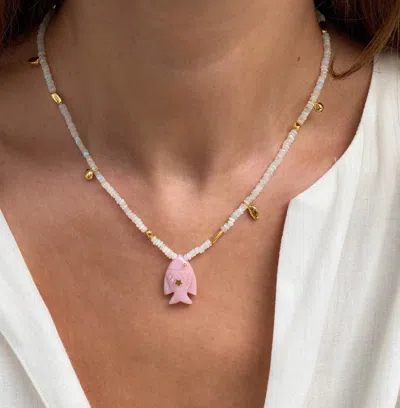 Sara Lashay Emma Blush Necklace