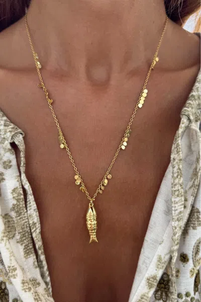 Sara Lashay Gioia Necklace Gold