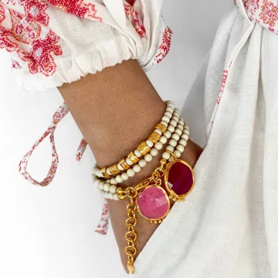 Sara Lashay Grace Bracelet Fuchsia Pink