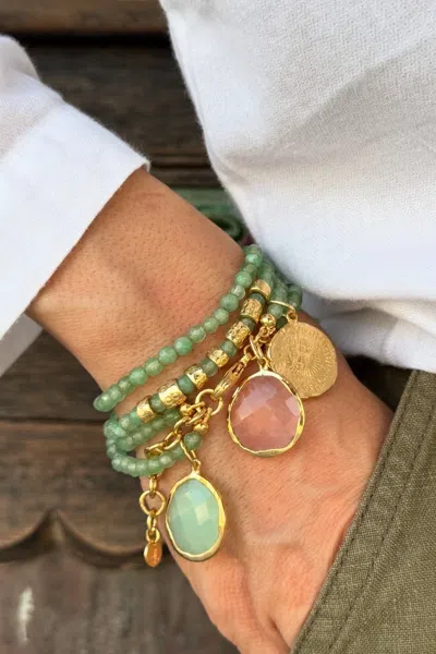 Sara Lashay Grace Bracelet Light Green