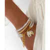 Sara Lashay Hathi Grace White Bracelet