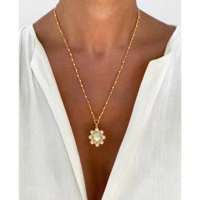 Sara Lashay Letizia White Necklace