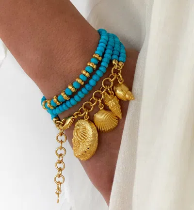 Sara Lashay Sadaf Grace Turquoise Bracelet