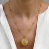 Sara Lashay Twist Necklace Moon Stone