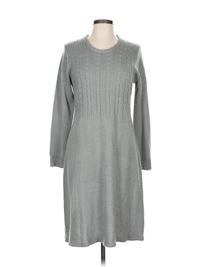Pre-owned Sara Morgan For Haband Casual Dress In Gray