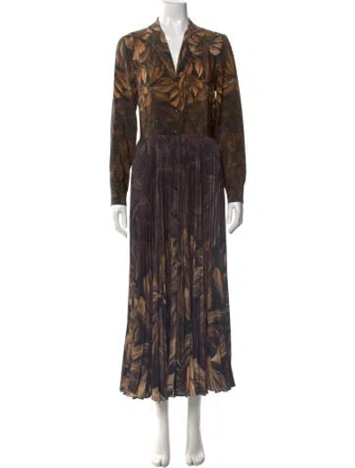 Pre-owned Sara Roka Baby Cashmere Long Dress W/ Tags