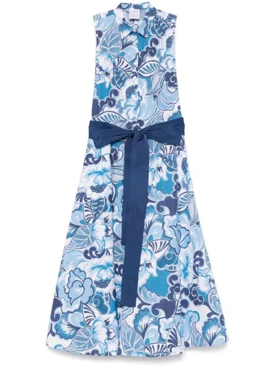 Sara Roka `caryl85/b` Dress In Blue