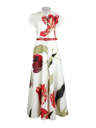 Sara Roka `elodie105/b` Dress In White