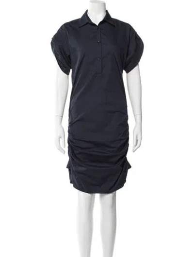 Pre-owned Sara Roka Knee-length Dress W/ Tags In Blue