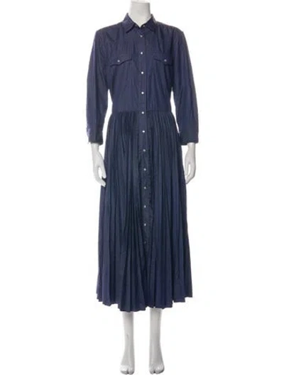 Pre-owned Sara Roka Long Dress W/ Tags In Blue