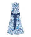 Sara Roka Sleeveless Dress In Blue
