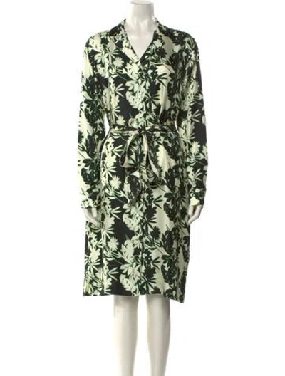 Pre-owned Sara Roka Silk Knee-length Dress W/ Tags