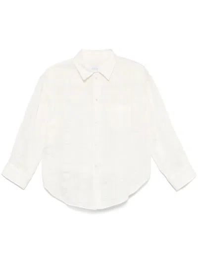 Sara Roka Striped Shirt In Neutrals