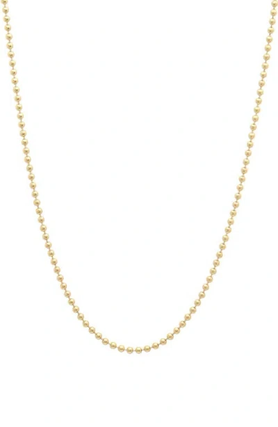 Sara Weinstock 18k Gold Bead Necklace In 18k Yellow Gold