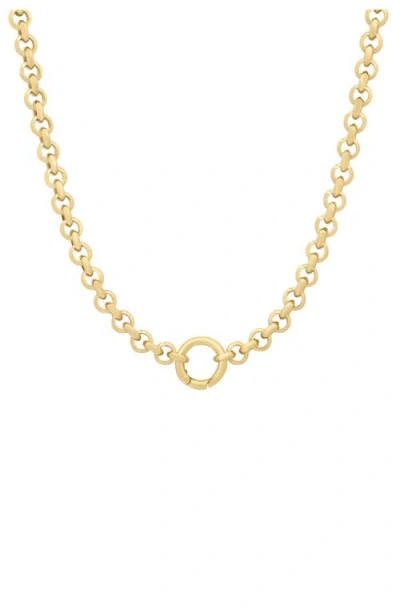 Sara Weinstock 18k Gold Connector Chain Necklace In 18k Yellow Gold