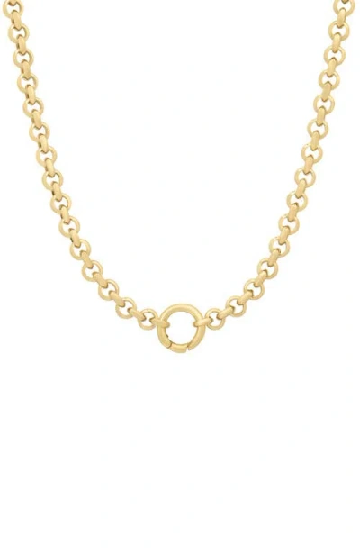 Sara Weinstock 18k Gold Connector Chain Necklace In 18k Yellow Gold