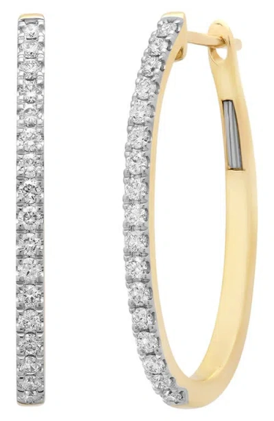Sara Weinstock 18k Gold Diamond Hoop Earrings In 18k Yellow Gold