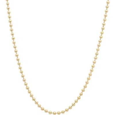 Sara Weinstock 18k Gold Large Round Bead 20-inch Necklace In 18k Yellow Gold