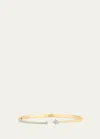 SARA WEINSTOCK 18K YELLOW GOLD DUJOUR DIAMOND AND 4-CLUSTER OPEN BANGLE BRACELET