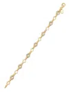Sara Weinstock 18k Yellow Gold Lucia Chain And Diamond Bracelet In Gold