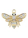 Sara Weinstock 18k Yellow Gold Medium Queen Bee Diamond Necklace Charm In Gold