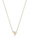 Sara Weinstock 18kt Yellow Gold Queen Bee Diamond Necklace In Gold