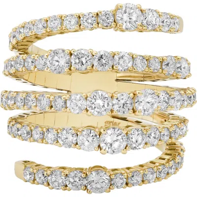 Sara Weinstock Flexion 18k Gold Diamond Ring In 18k Yellow Gold