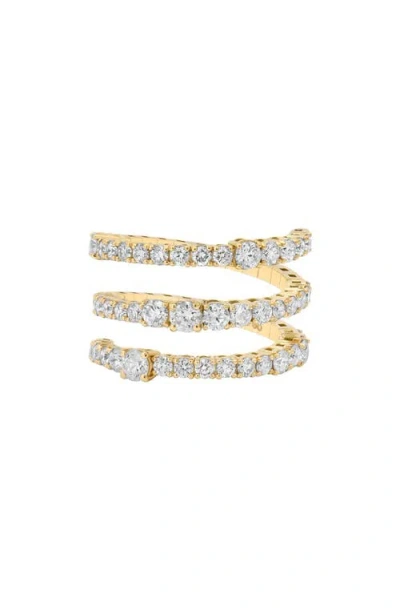 Sara Weinstock Flexion 18k Gold Diamond Ring In 18k Yellow Gold