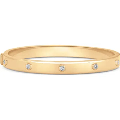 Sara Weinstock Honeycomb Bangle In Gold