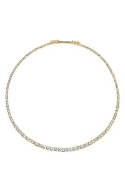 Sara Weinstock Isadora 18k Gold Eternity Necklace In Yellow Gold