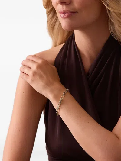 Sara Weinstock Nantucket Paperclip Bracelet In Gold