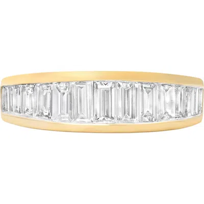 Sara Weinstock Papua 18k Gold Baguette Diamond Band Ring In 18k Yellow Gold