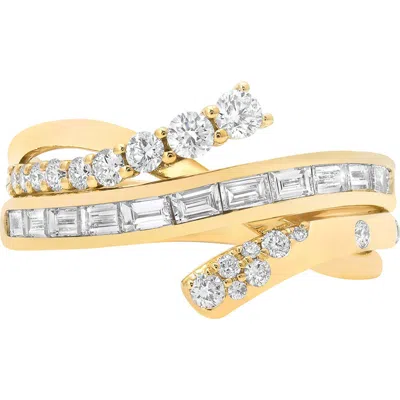 Sara Weinstock Papua 18k Gold Diamond Wrap Ring In 18k Yellow Gold