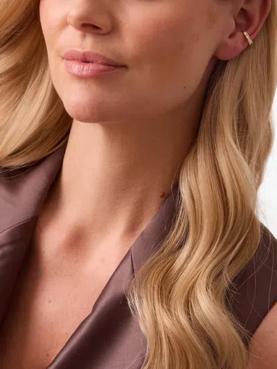 Sara Weinstock Papua Diamond Ear Cuff In Gold