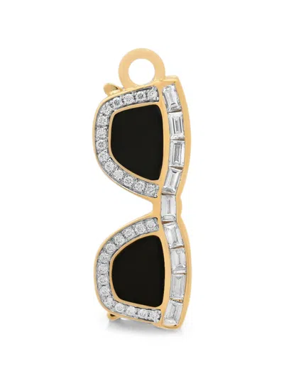 Sara Weinstock Sunglasses-motif Diamond Pendant In Gold