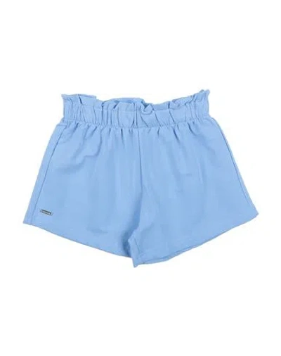 Sarabanda Babies'  Toddler Girl Shorts & Bermuda Shorts Sky Blue Size 7 Cotton, Elastane