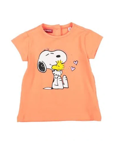 Sarabanda Babies'  Toddler Girl T-shirt Salmon Pink Size 3 Cotton, Elastane